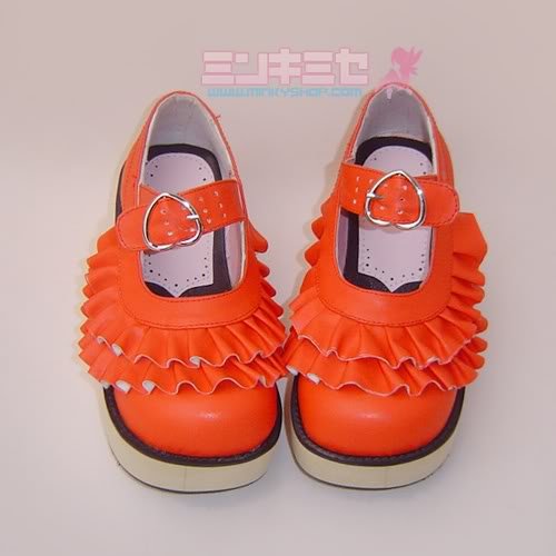 Ruffle Rocking Horse Shoes